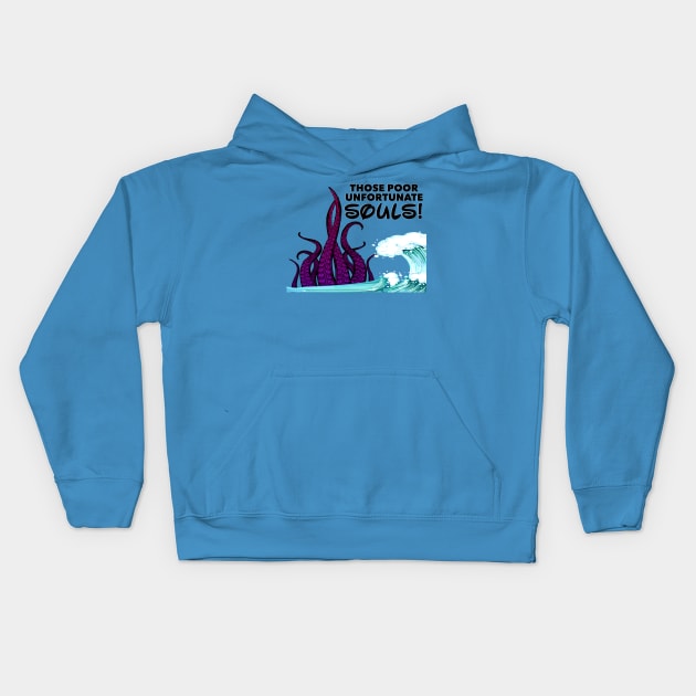 Unfortunate Souls Kids Hoodie by JasonLloyd